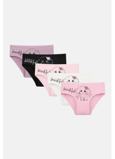 Donella girls' briefs 5-pack 4171PB154