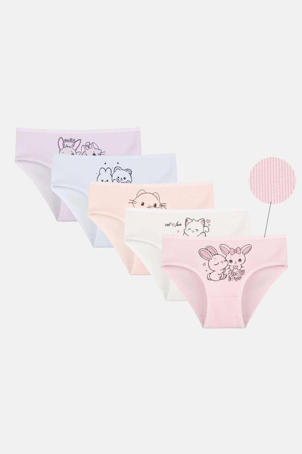 Donella Mädchen-Slips im 5er-Pack 4132PB1