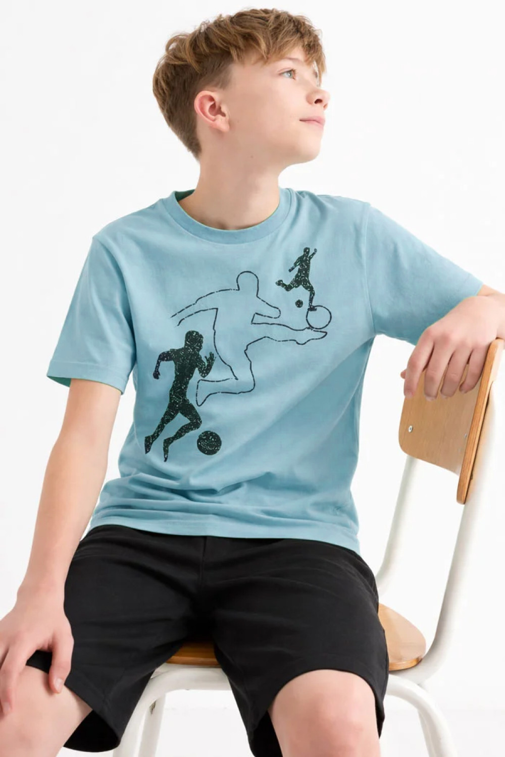 TRAX boys' light blue summer set 49316