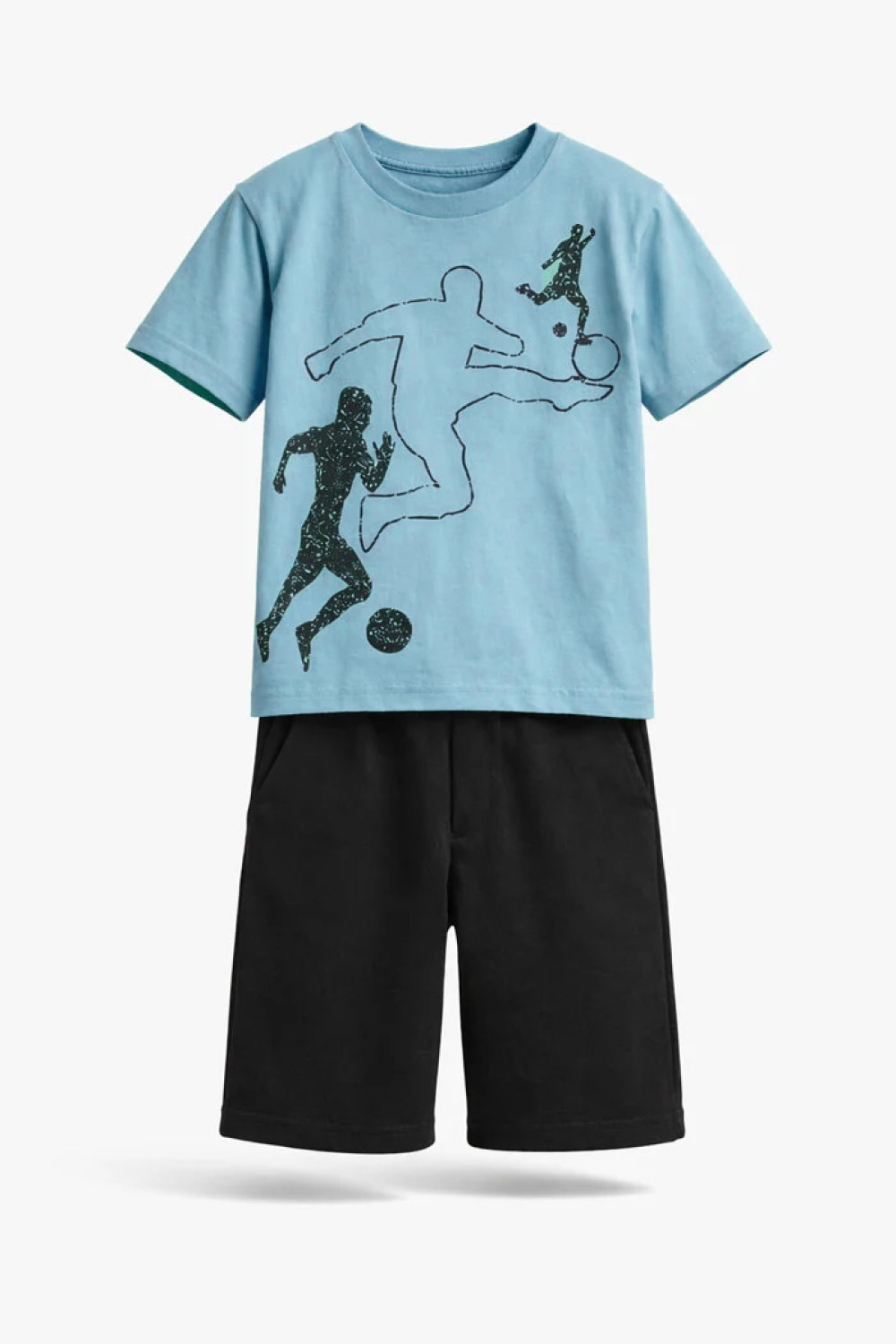 TRAX boys' light blue summer set 49316