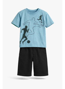 TRAX boys' light blue summer set 49316