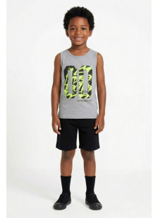 Grey TRAX sleeveless summer set for boys, model 49312