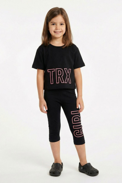 TRAX Girls' Summer Set 49116-2 Black