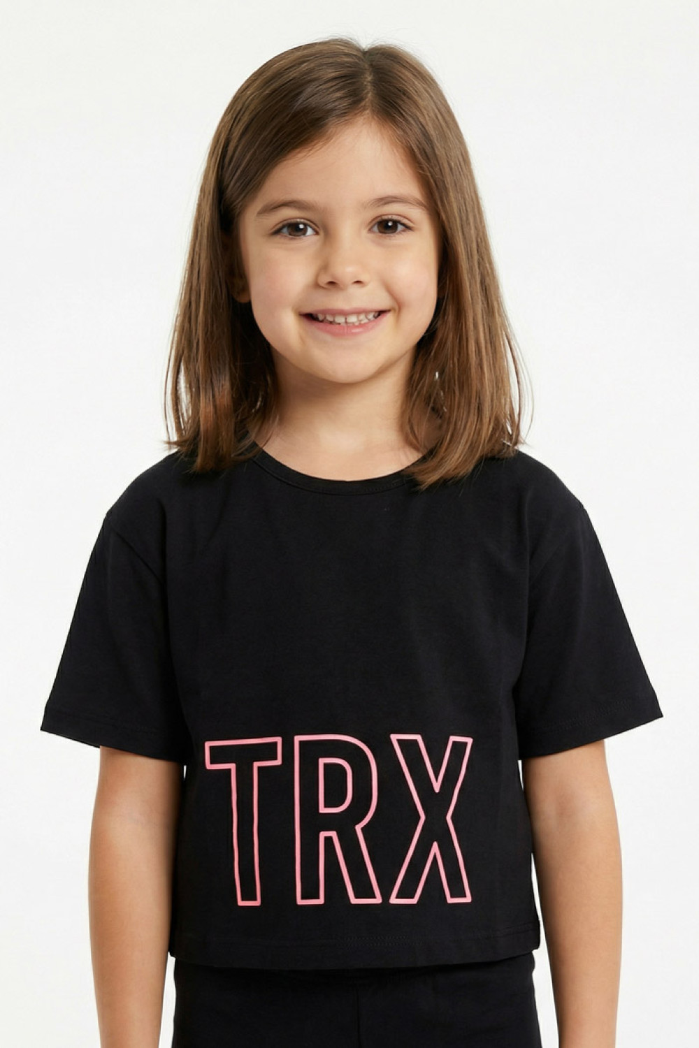 TRAX girls' black summer set 49116-2