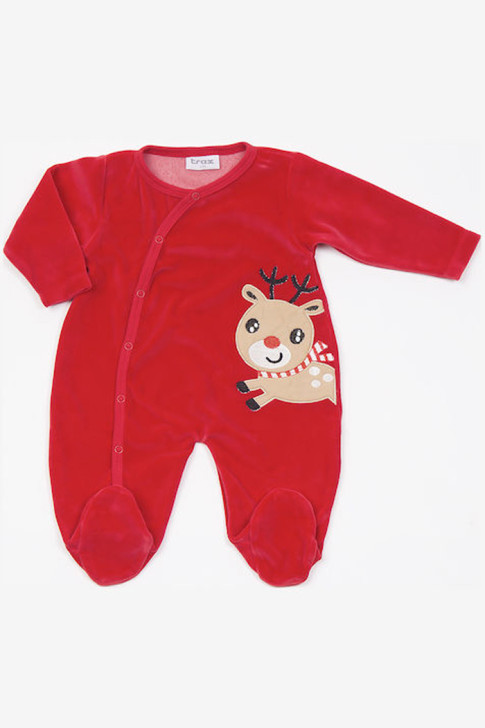 TRAX Velour Baby Romper 46553