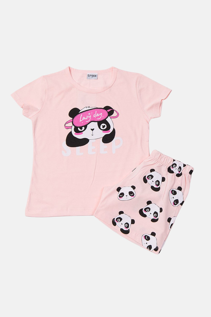 TRAX Girls’ Summer Pyjamas 49190 – Pink