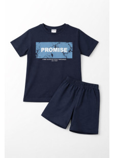 TRAX boys' navy summer pyjamas 49391