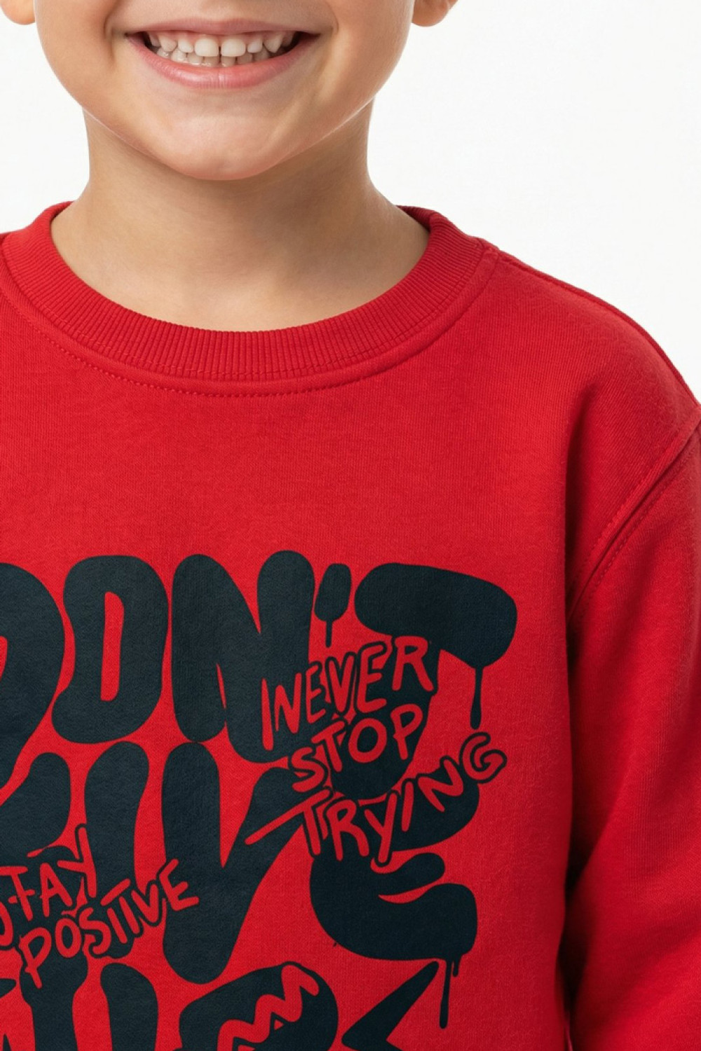 TRAX boys' red tracksuit set 49309-2