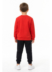 TRAX boys' red tracksuit set 49309-2