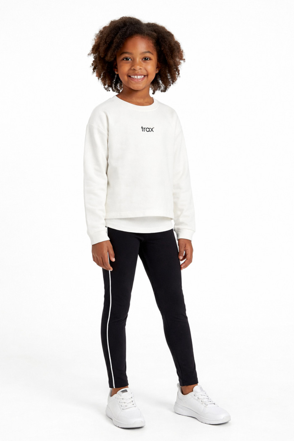 TRAX girls' ecru three-piece set 49109