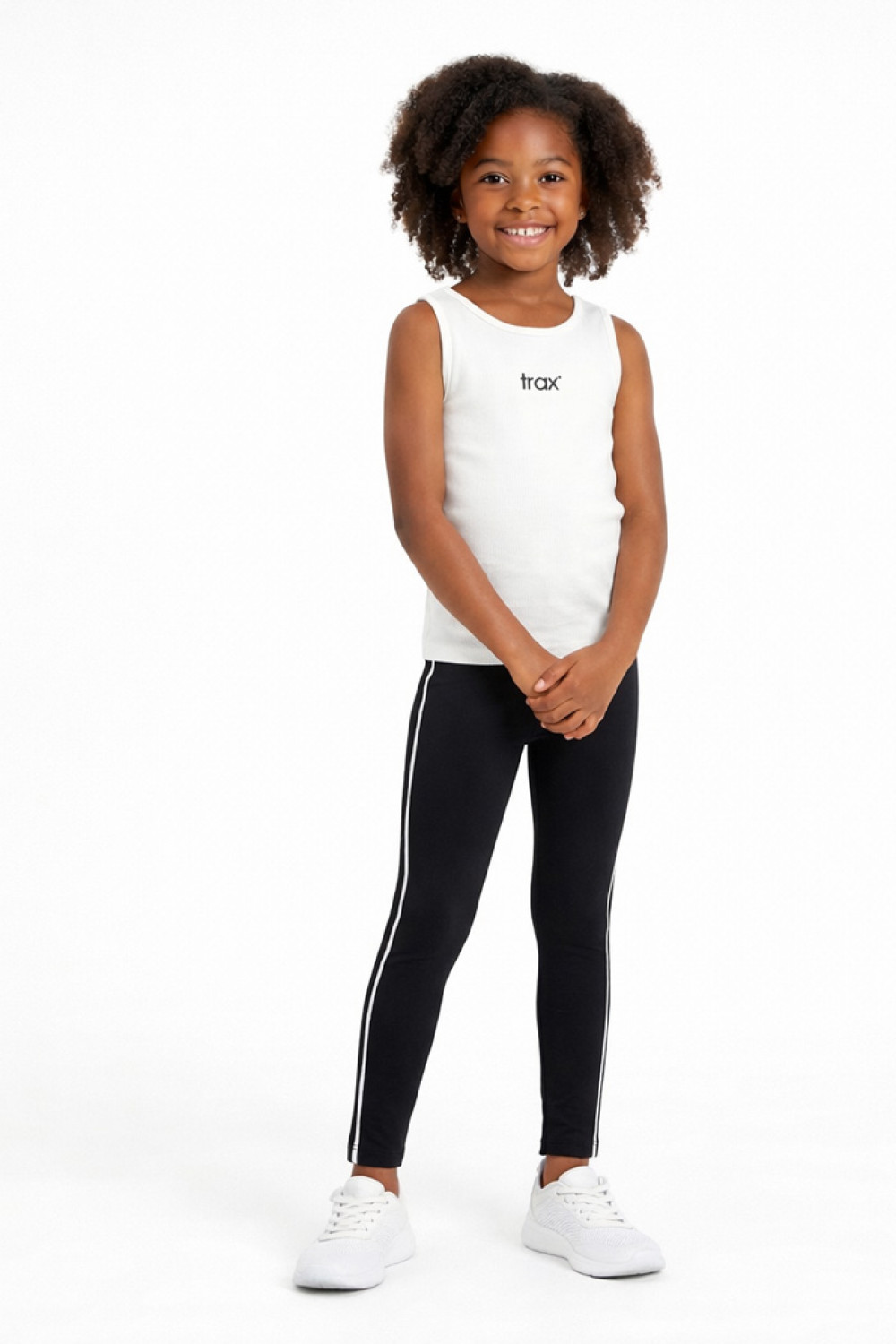TRAX girls' ecru three-piece set 49109