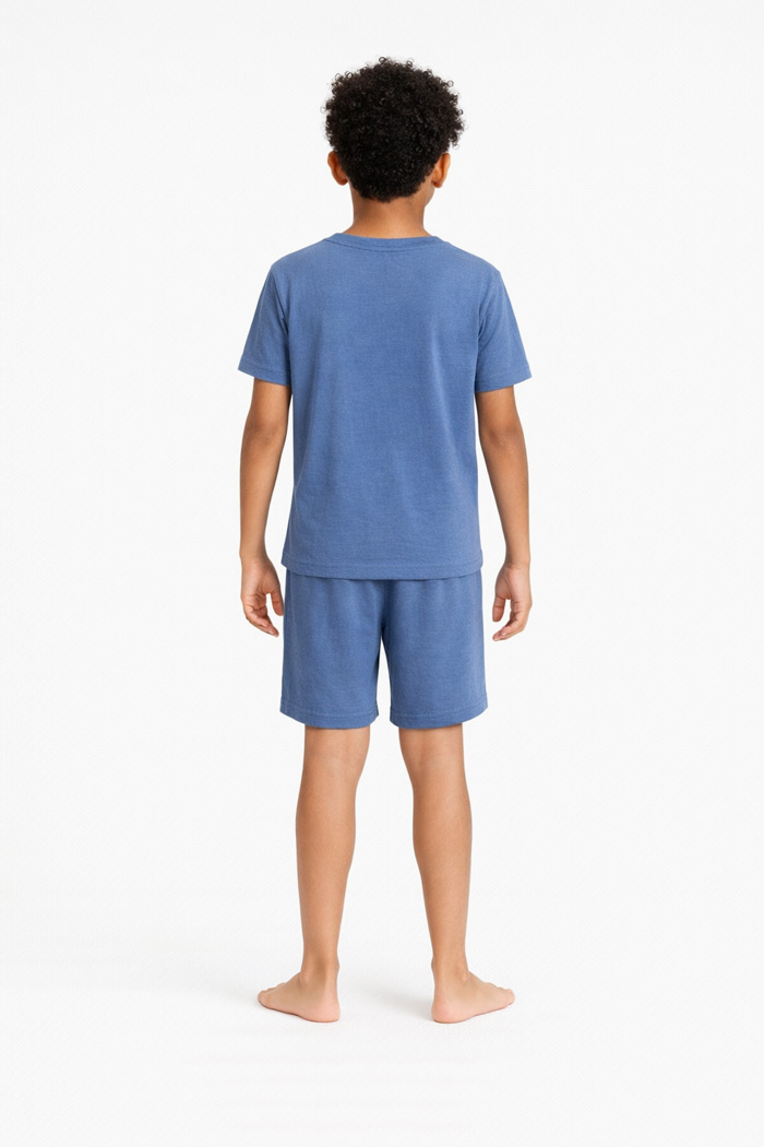 TRAX boys' royal blue summer pyjamas 49392