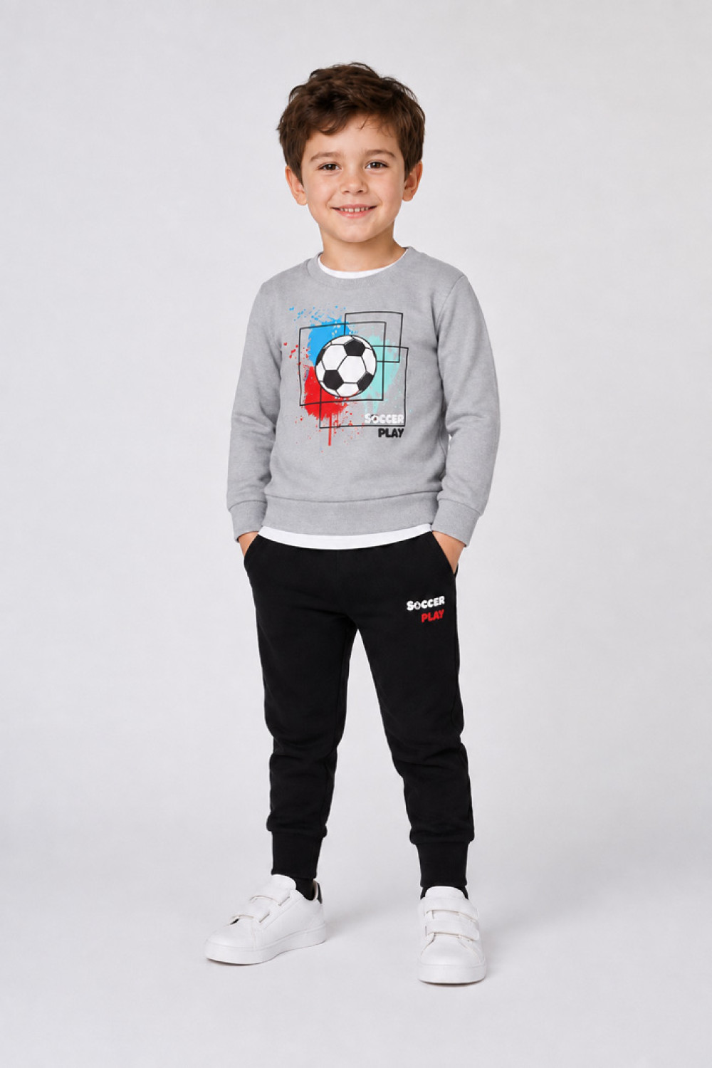 TRAX boys' three-piece tracksuit set 49444