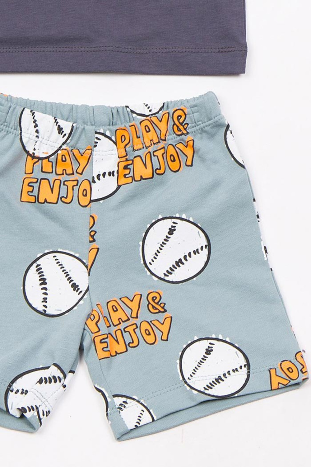 TRAX baby boys' charcoal set with hat 49052