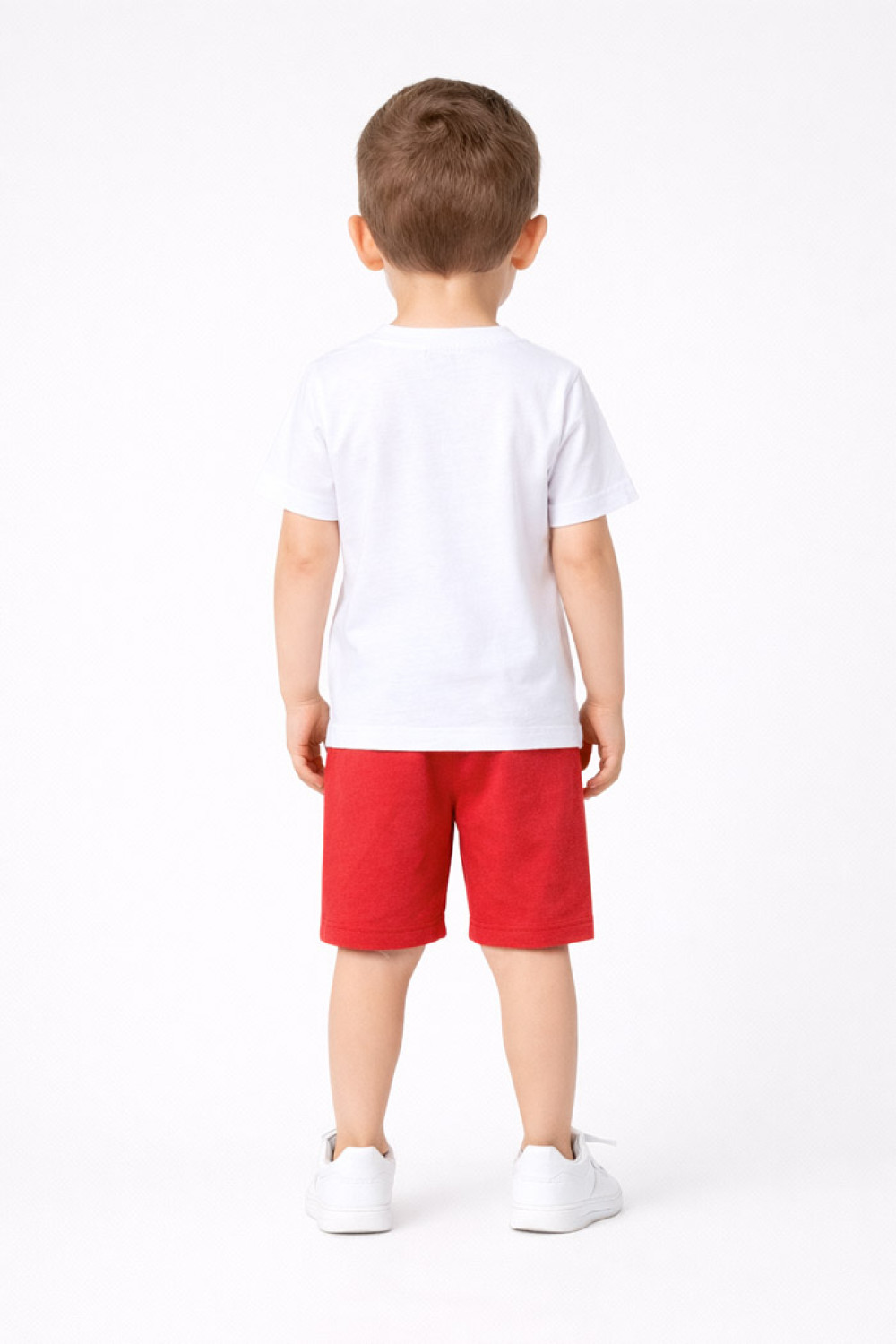 TRAX white boys' summer set 49447-2