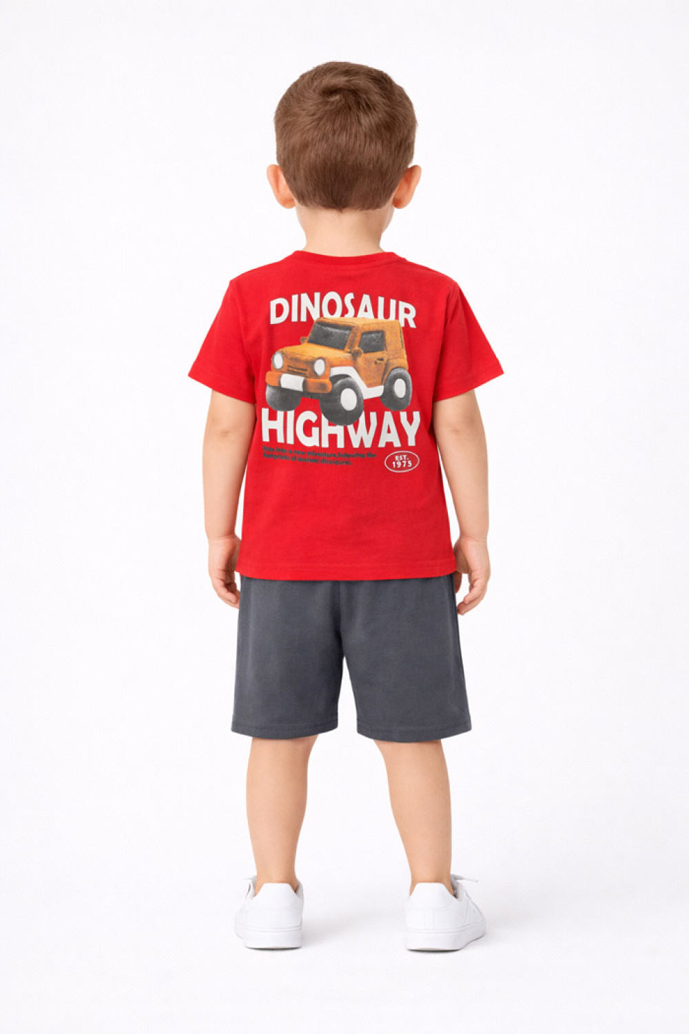 TRAX red boys' summer set 49421
