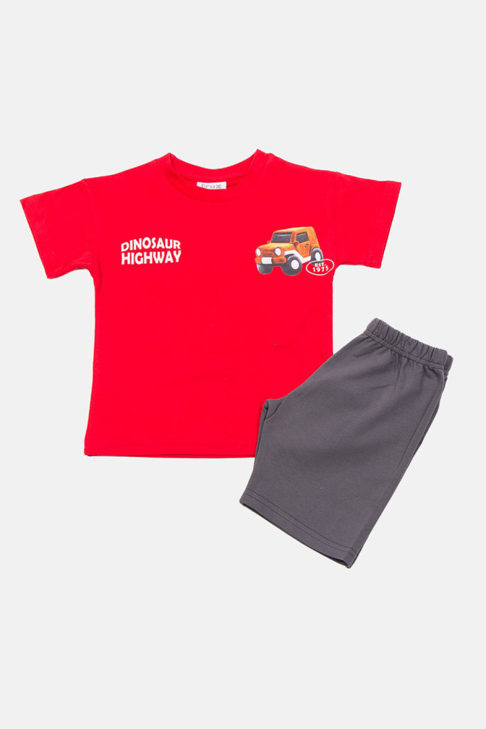 TRAX red boys' summer set 49421