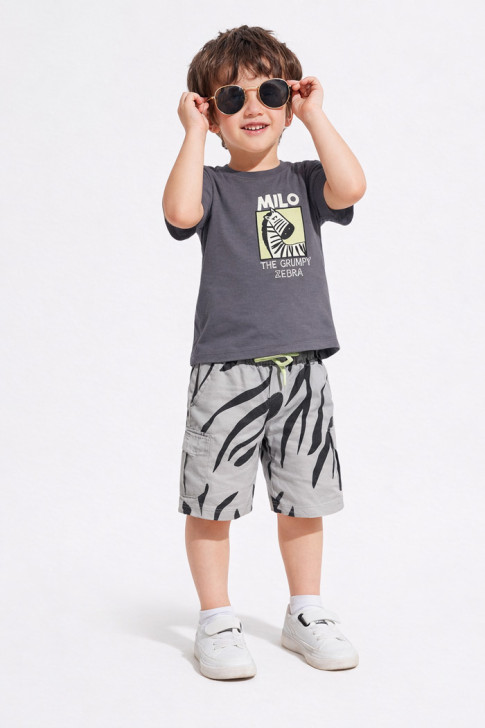 TRAX Boys' Summer Set 49449 – Charcoal