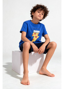 Royal blue Pretty Baby boys' pyjamas with short-sleeved top and shorts