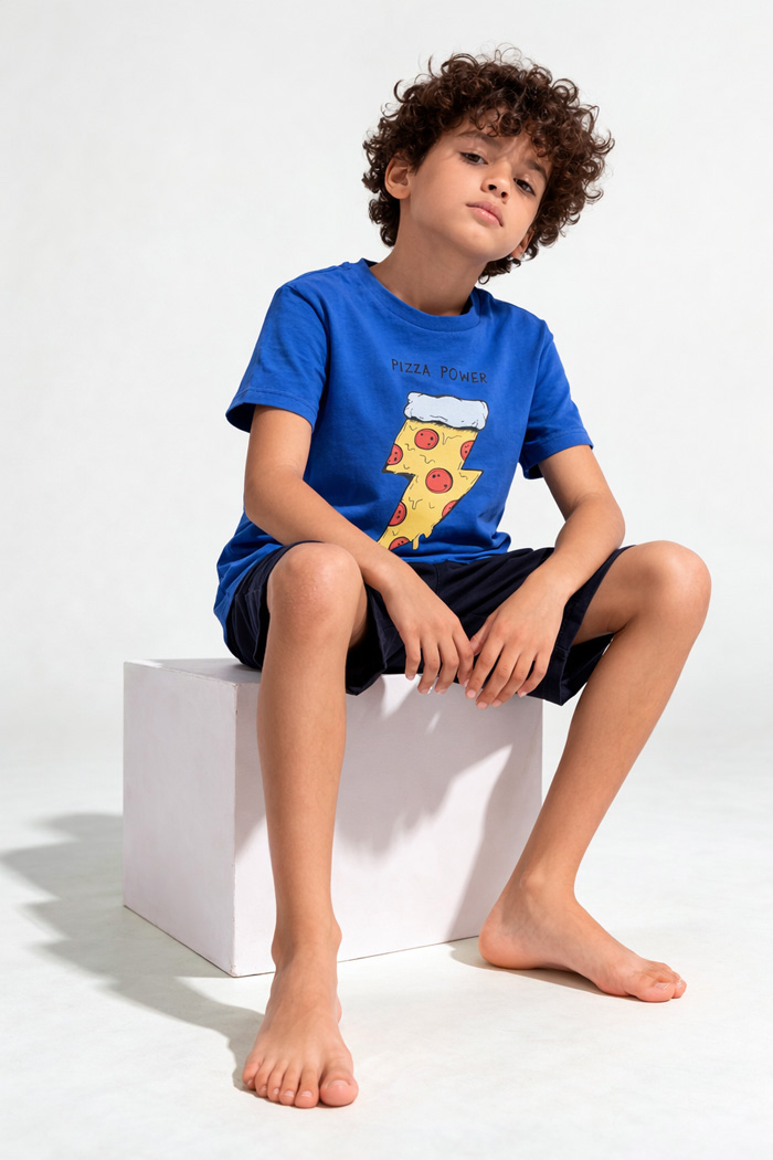 Pretty Baby Boys' Pyjamas 63061-2 – Royal Blue