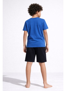 Royal blue Pretty Baby boys' pyjamas with short-sleeved top and shorts