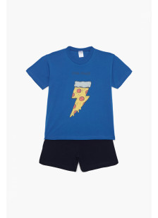 Royal blue Pretty Baby boys' pyjamas with short-sleeved top and shorts