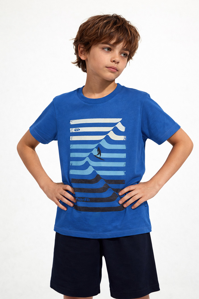 Pretty Baby Boys' Pyjamas 63064 – Royal Blue