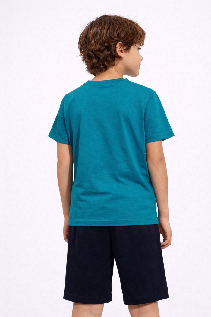 Pretty Baby boys’ petrol blue pyjama set 63067