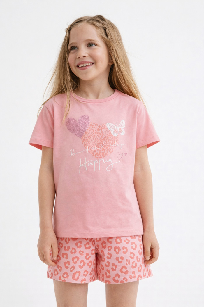 Pretty Baby Girls’ Pyjamas 63166 Pink