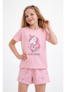 Pretty Baby girls’ pink unicorn pyjama set 63172