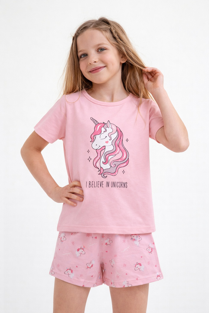 Pretty Baby Girls’ Pyjamas 63172 Pink