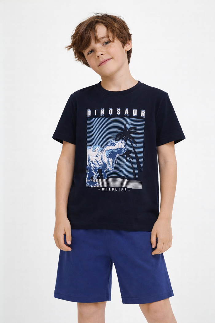 Pretty Baby Boys’ Pyjamas 63067-2 Dark Blue