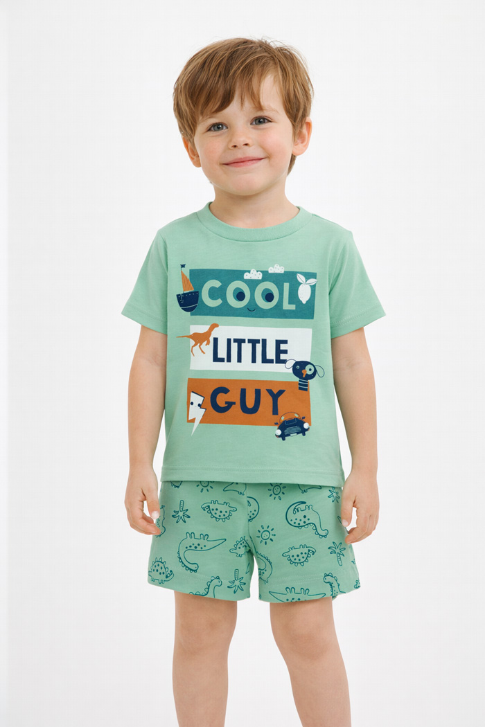 Pretty Baby Boys’ Pyjamas 65394 Light Turquoise