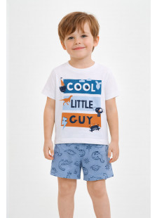 Pretty Baby boys’ white pyjama set 65394-2