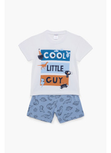 Pretty Baby boys’ white pyjama set 65394-2
