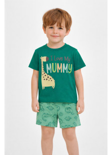Pretty Baby boys' green pyjama set 65395