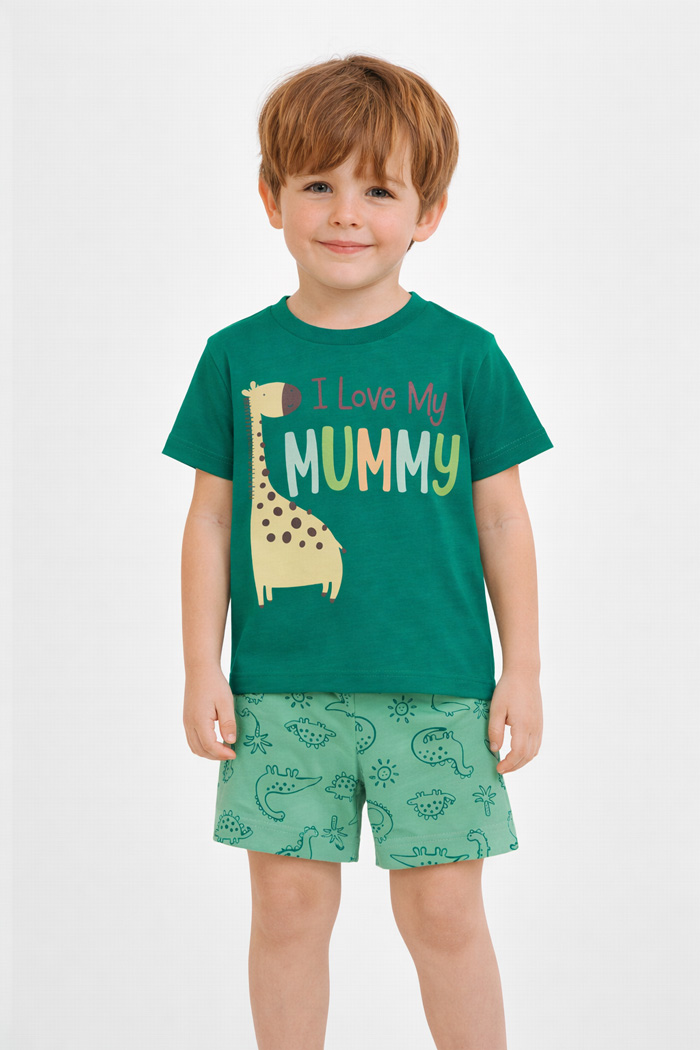 Pretty Baby Boys' Pyjamas 65395 Green