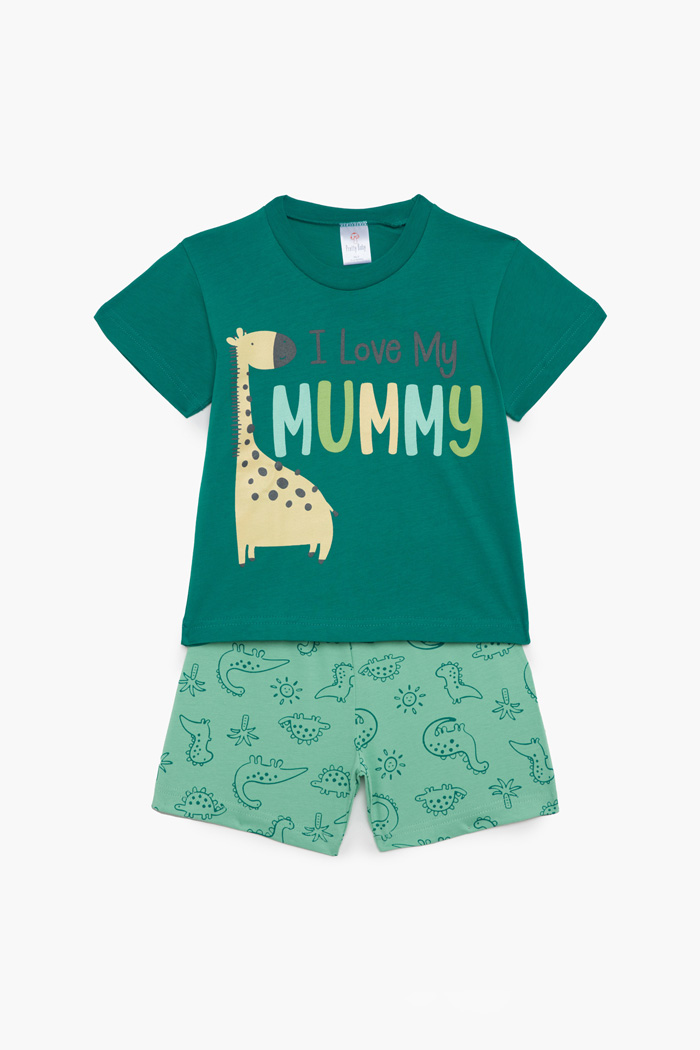 Pretty Baby boys' green pyjama set 65395