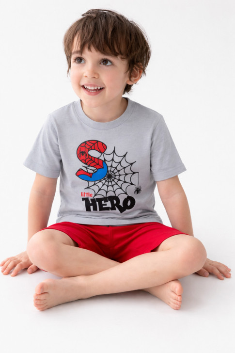 TRAX Boys’ Summer Pyjamas 49490 - Grey