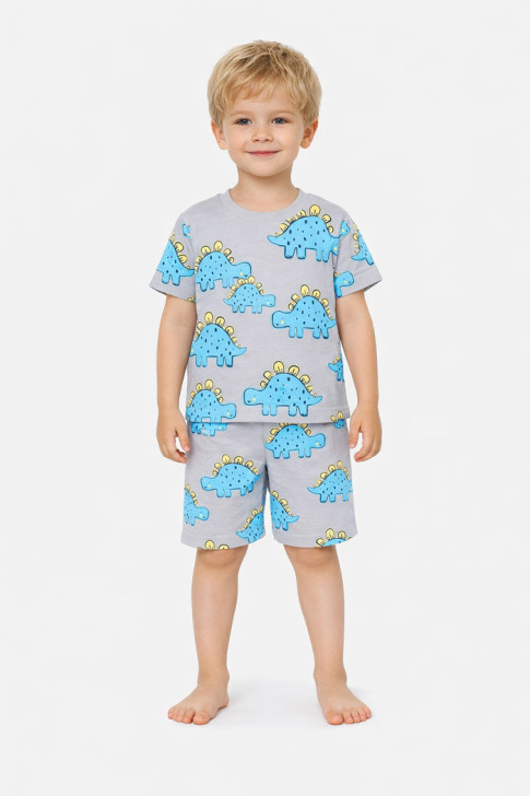 TRAX Boys’ Summer Pyjamas 49492 - Grey