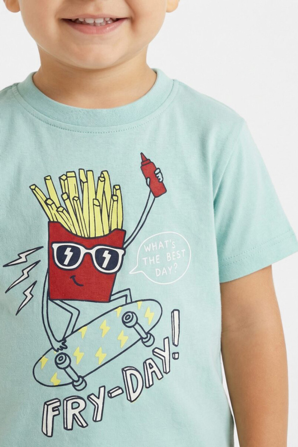 TRAX boys’ mint green summer set with short-sleeved T-shirt and Bermuda shorts