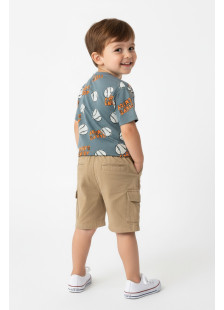 TRAX boys’ mint summer set with T-shirt and shorts, model 49432