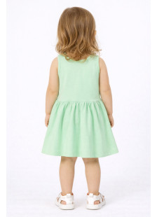 TRAX Unicorn girls’ light green cotton dress, model 47242