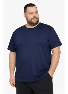 BODY MOVE men's dark blue king size T-shirt