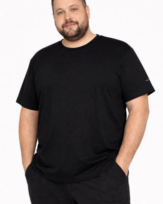 BODY MOVE King Size Men's T-Shirt 821A-4 Black