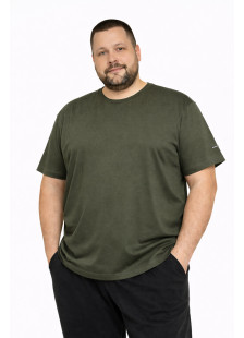BODY MOVE men's khaki short-sleeved T-shirt 821A-5