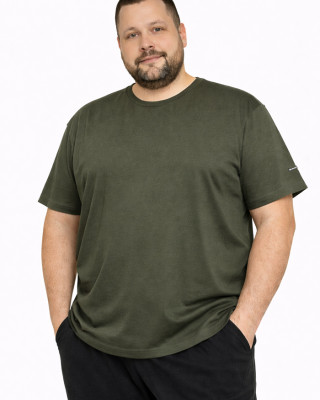 BODY MOVE King Size Men's T-Shirt 821A-5 Khaki