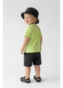 TRAX baby boys’ summer set with hat in light green