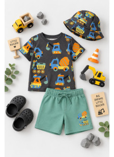 TRAX baby boys’ summer set with hat