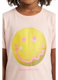 TRAX girls' mint T-shirt and black biker shorts set